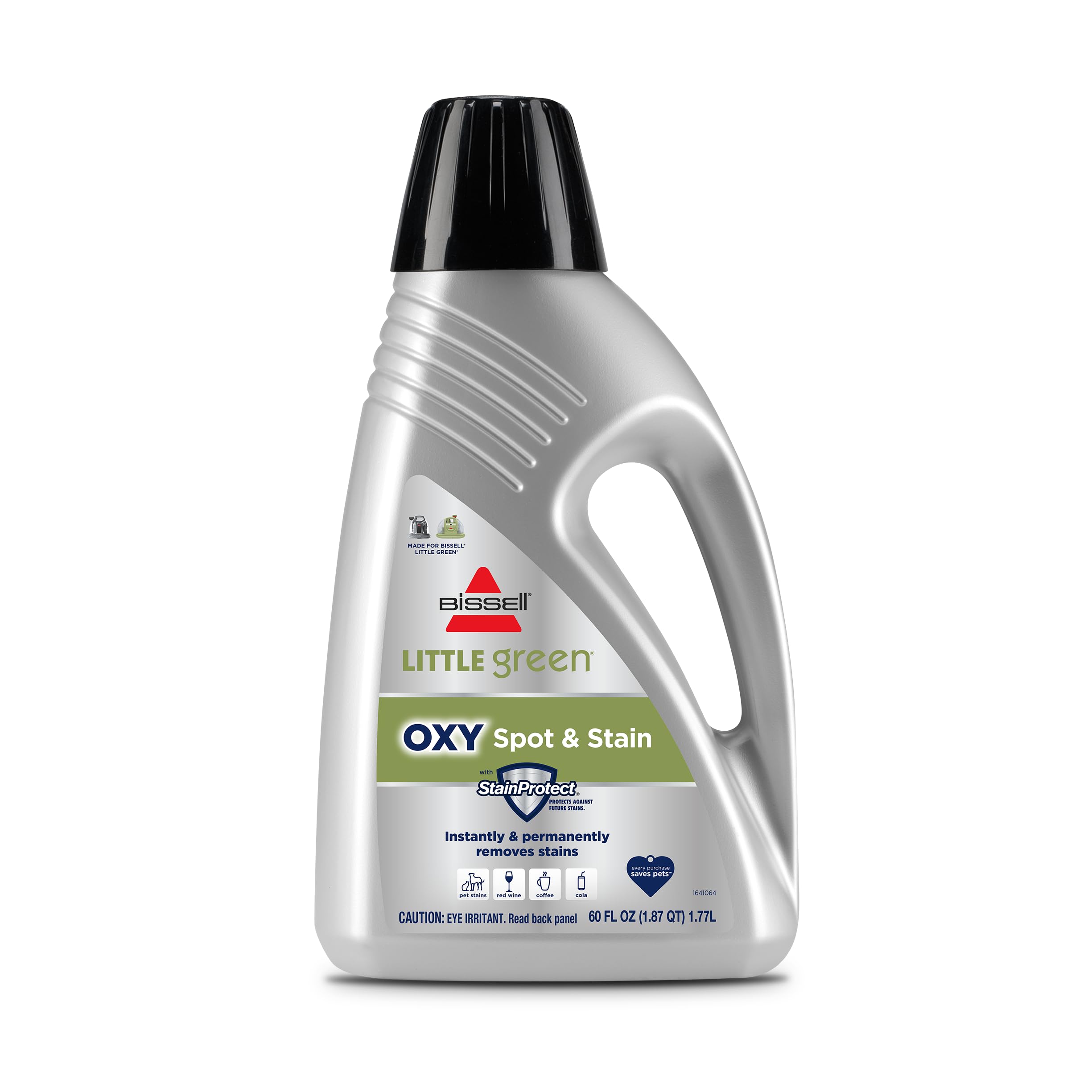 Bissell front packaging mostrando botella de 60 oz y beneficios
