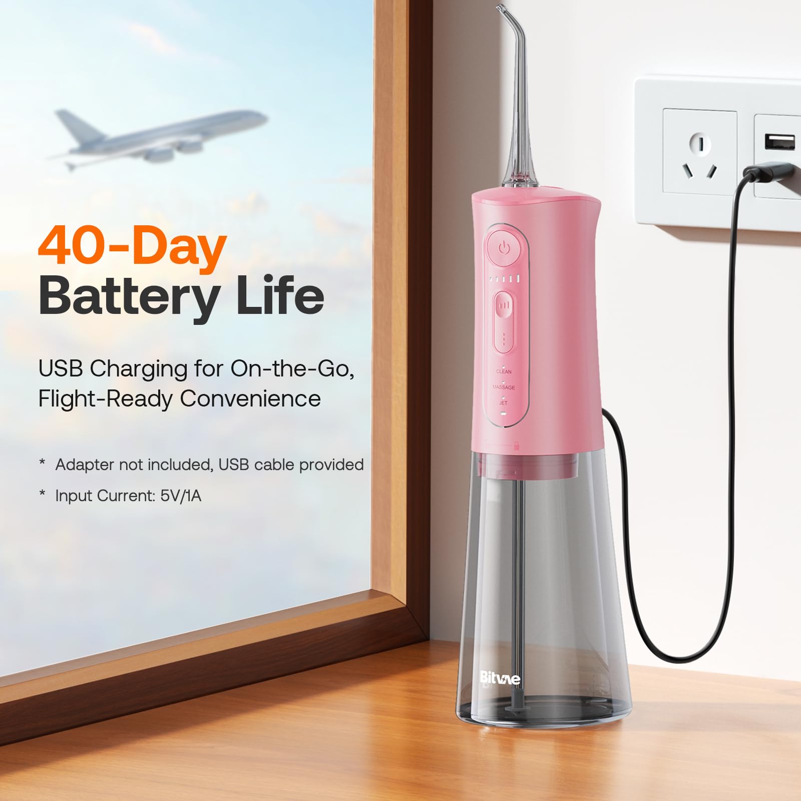 Bitvae paquete con 6 puntas y cable USB para recarga y repuestos