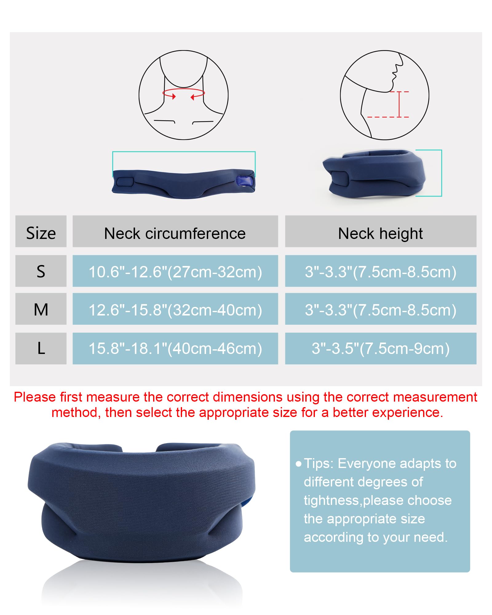 BLABOK collar en cama ilustrando uso nocturno estable y transpirable
