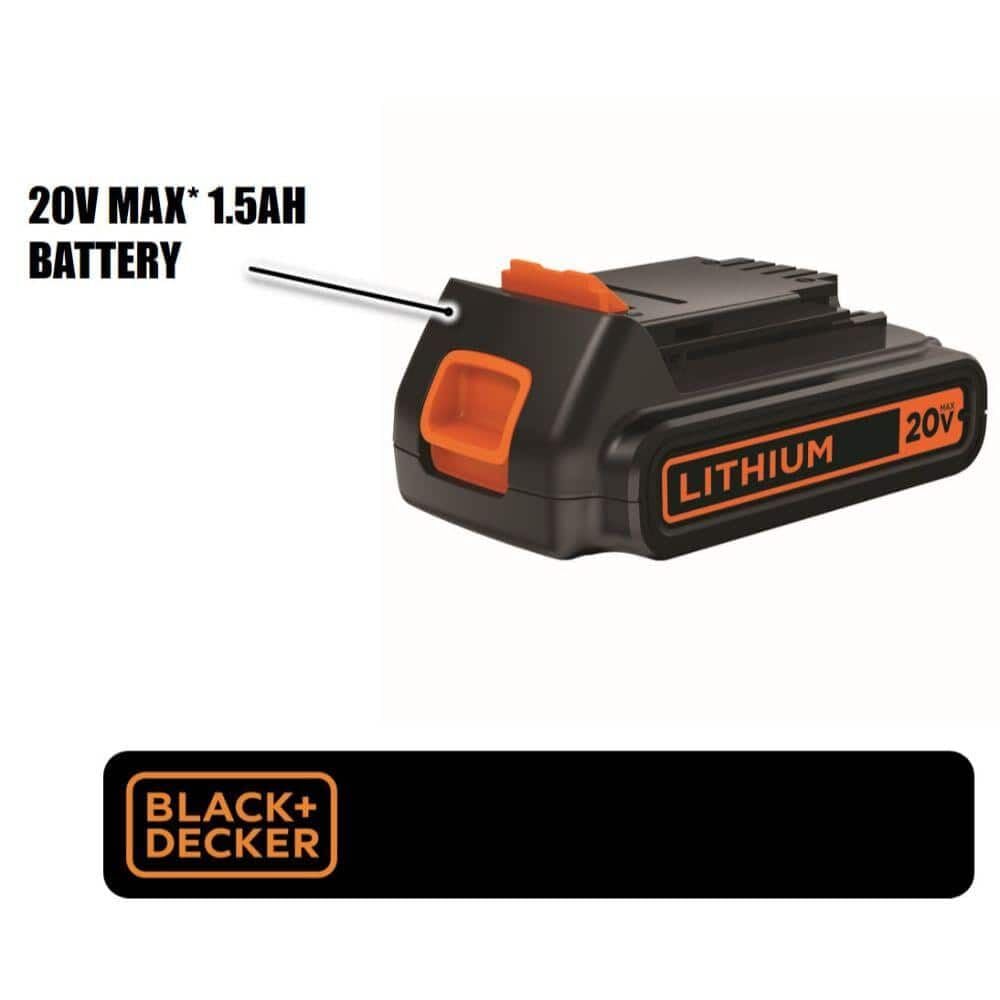 BLACK+DECKER durable housing detail resisting drops and impacts