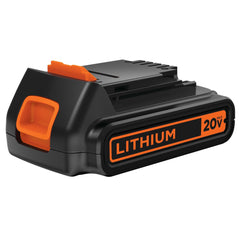 BLACK+DECKER latch detail for easy swap and secure connection