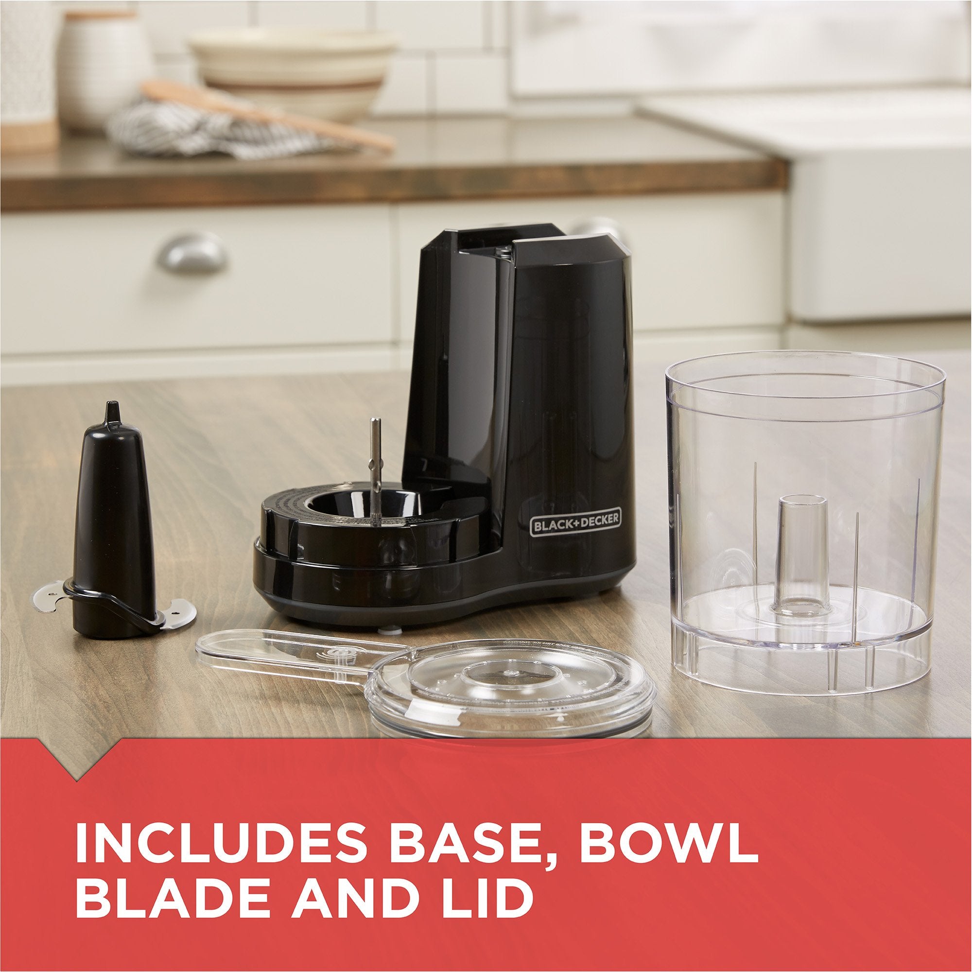 BLACK+DECKER piezas desmontables listas para lavavajillas para limpieza fácil