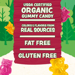 Black Forest gomitas con formas de búho, conejo y oso, diversión para niños
