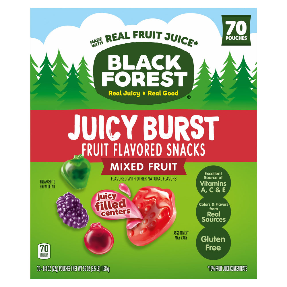 Black Forest caja frontal con 70 sobres, facilita compartir
