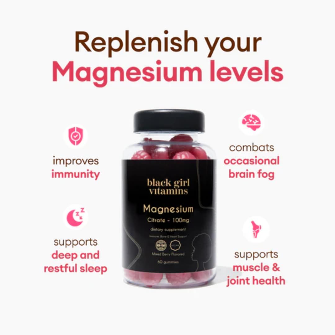 Black Girl Vitamins gomita en mano mostrando facilidad de uso