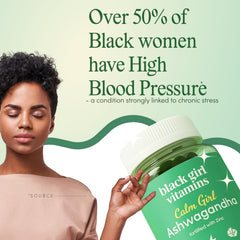 Black Girl Vitamins ashwagandha y zinc como ingredientes clave para equilibrio
