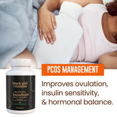 Black Girl Vitamins etiqueta con lista de ingredientes limpia y transparente