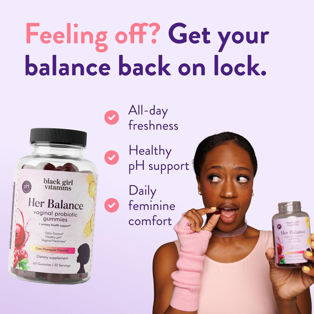 Black Girl Vitamins primer plano de textura de gominola para fácil ingestión