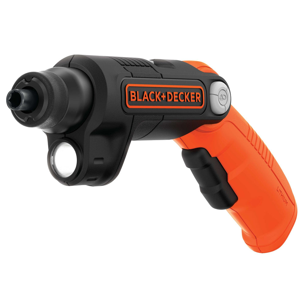 BLACK+DECKER front view of BDCSFL20C showing compact design and benefits