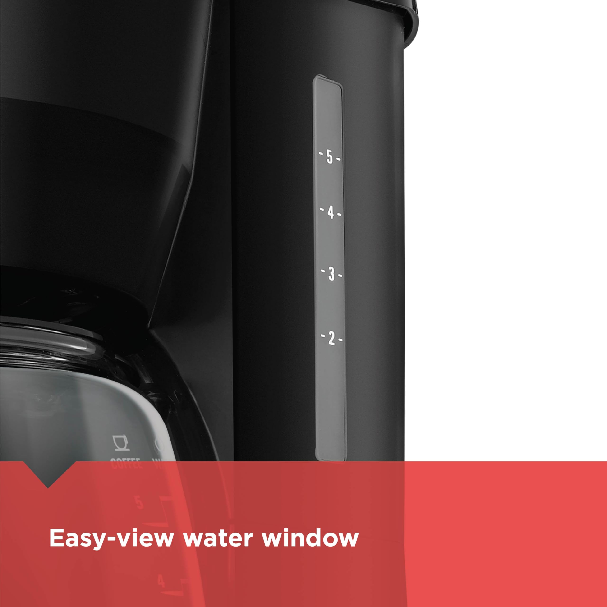 BLACK+DECKER jarra sobre placa caliente, mantiene el café listo para beber