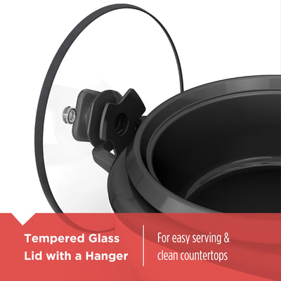 BLACK+DECKER included measuring cup and spoon displayed for accurate portioning benefit
