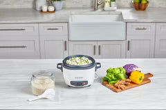 BLACK+DECKER removable nonstick bowl out of cooker for easy dishwasher cleaning benefit