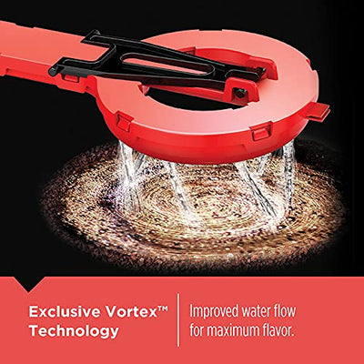 BLACK+DECKER vortex showerhead detail improving extraction and flavor