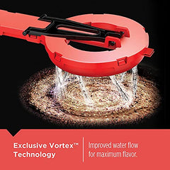 BLACK+DECKER vortex showerhead detail improving extraction and flavor