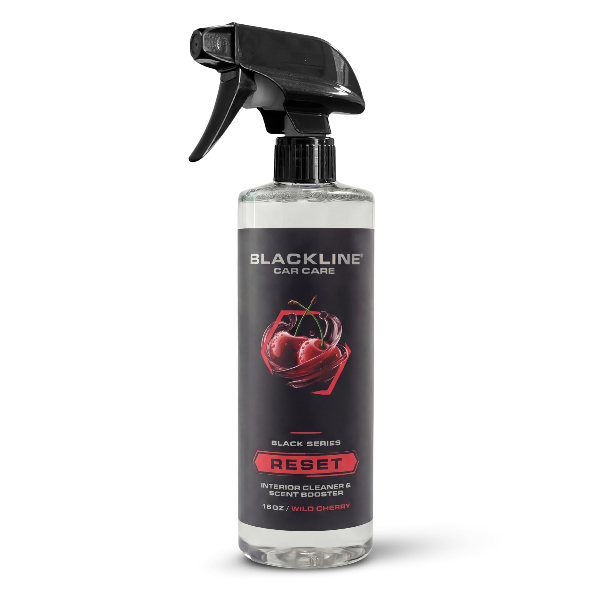 Blackline Reset frente del envase mostrando diseño y beneficio limpieza premium