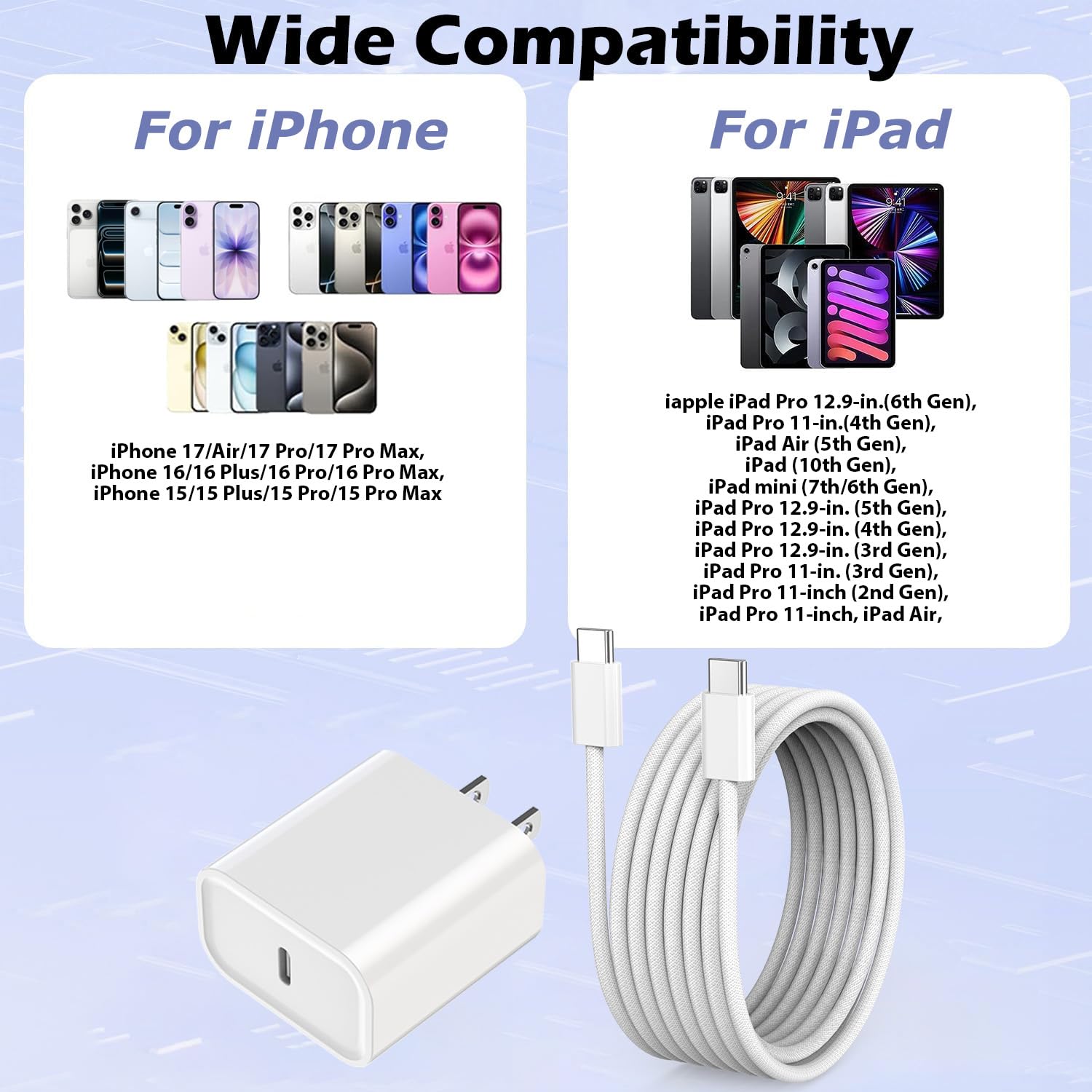 Blduzn adaptador en mano para comparar tamaño y portabilidad