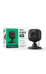 Blink Mini 2K+ vista frontal mostrando diseño compacto y alta resolución