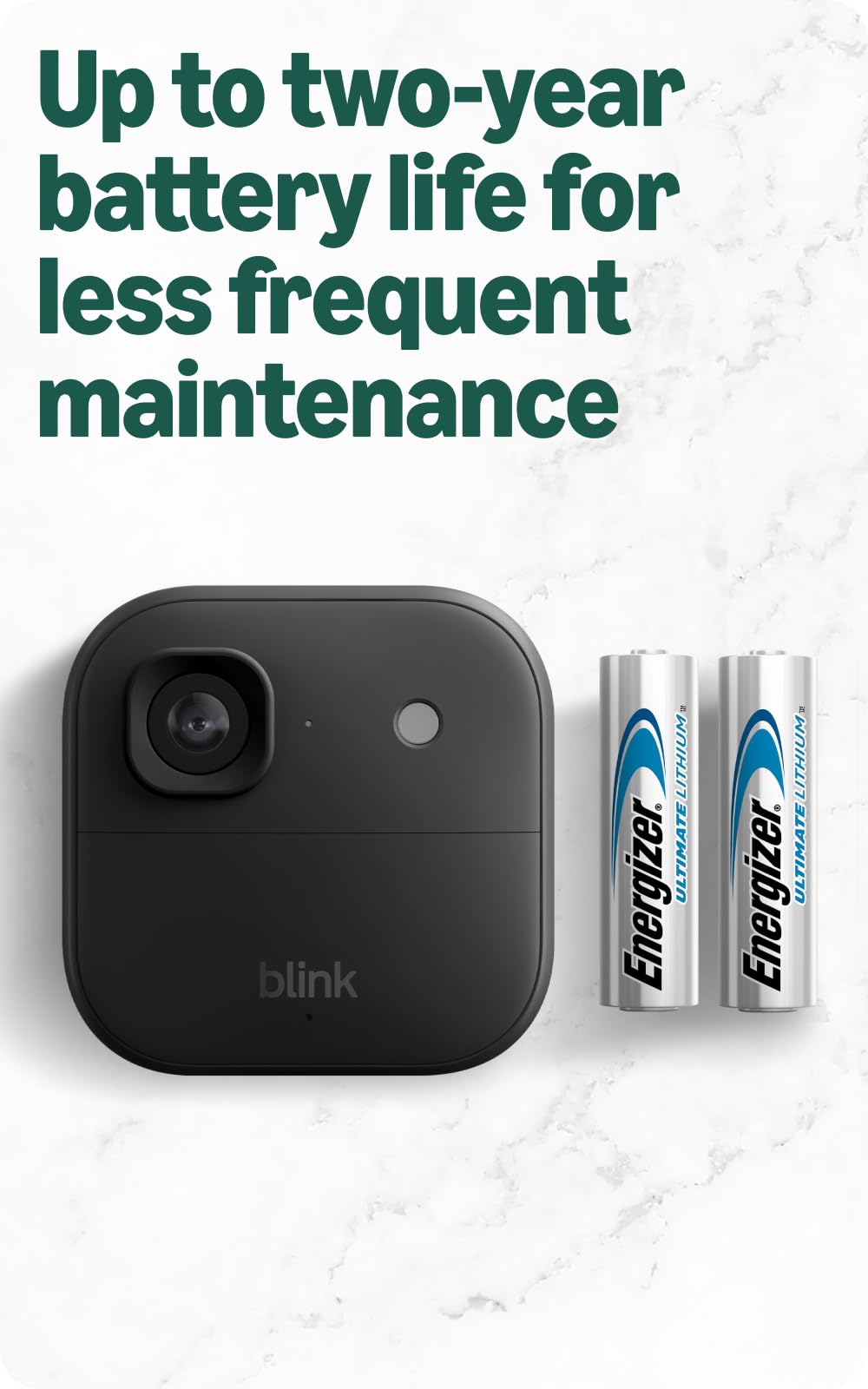 Blink Sync Module Core with power cable showing local connectivity and easy setup