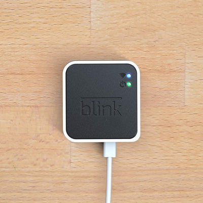 Blink Sync Module 2 rear ports with USB slot visible offering local storage capability