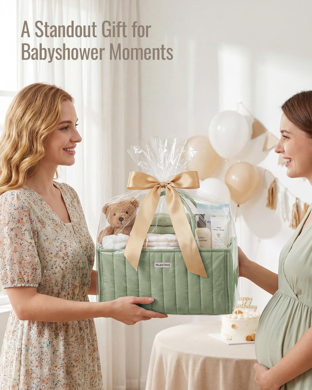 Blissful Diary cesta de regalo rellena perfecta como presente práctico y elegante