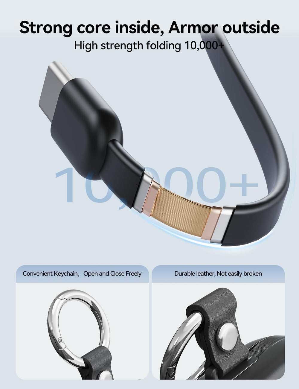 BLJIB contenido del paquete: power bank, cable tipo C y manual incluidas