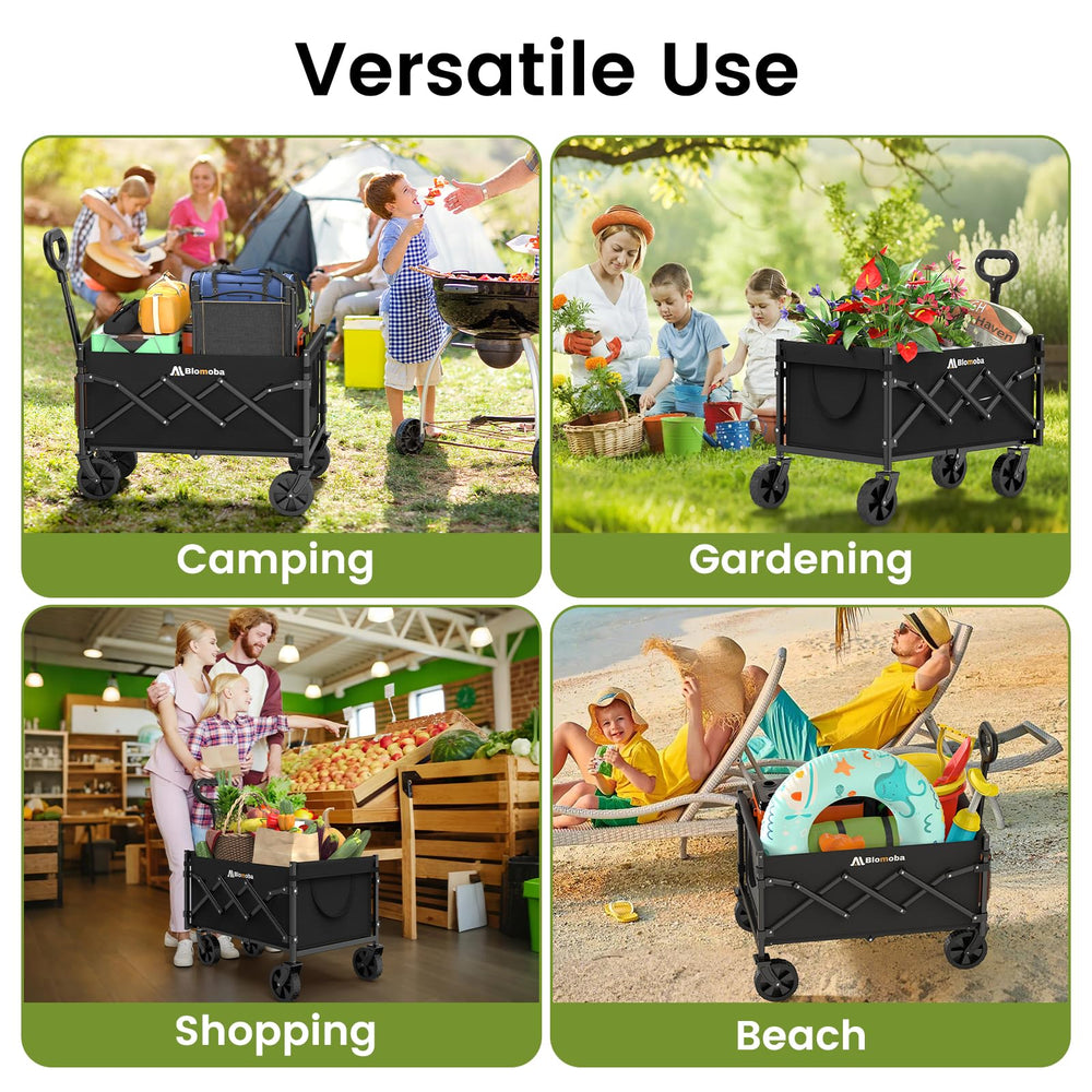 Blomoba uso en jardinería con carga pesada para labores al aire libre