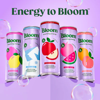 Bloom Nutrition ingredientes lychee y té verde resaltando beneficios antioxidantes