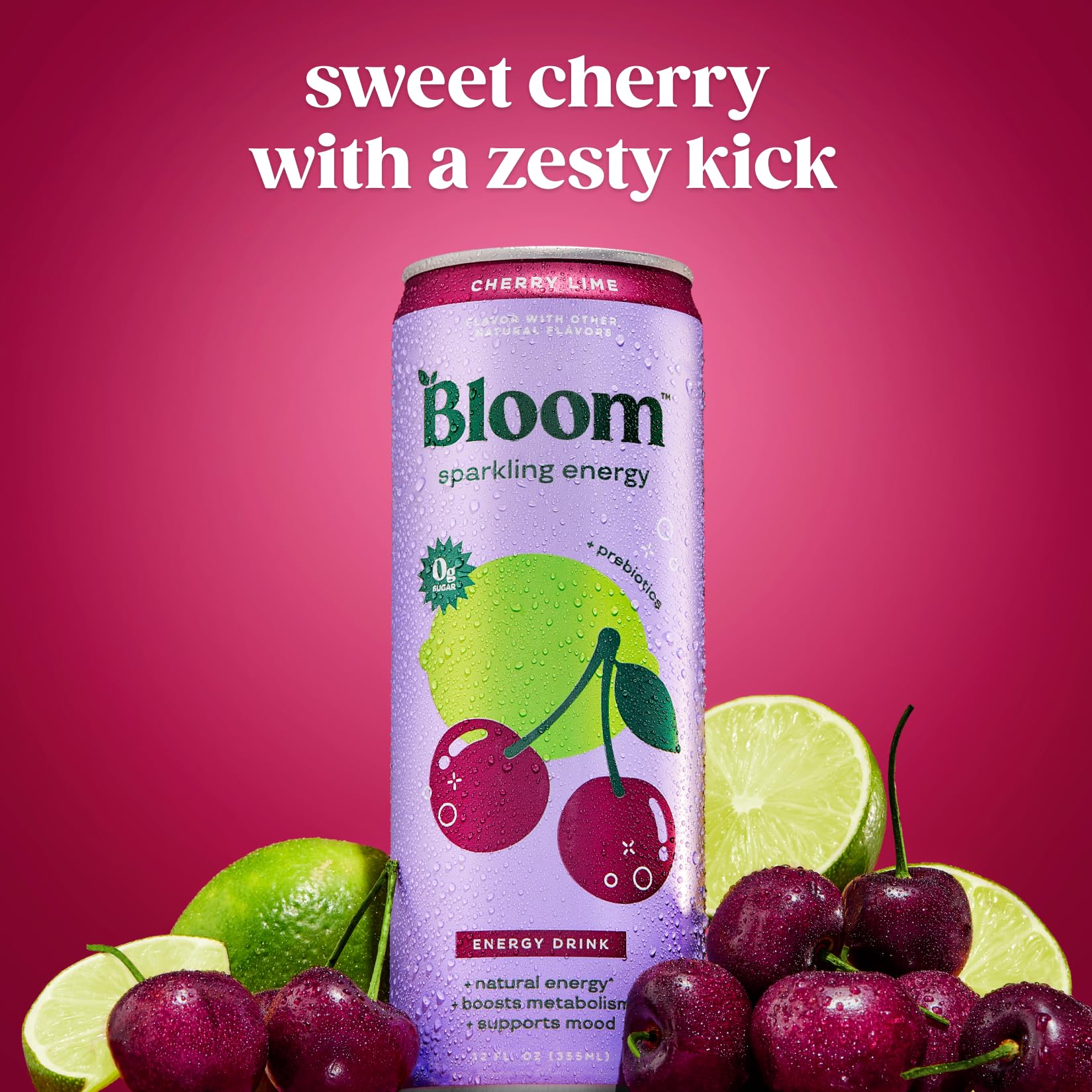 Bloom Nutrition cierre y textura de lata destacando calidad y diseño