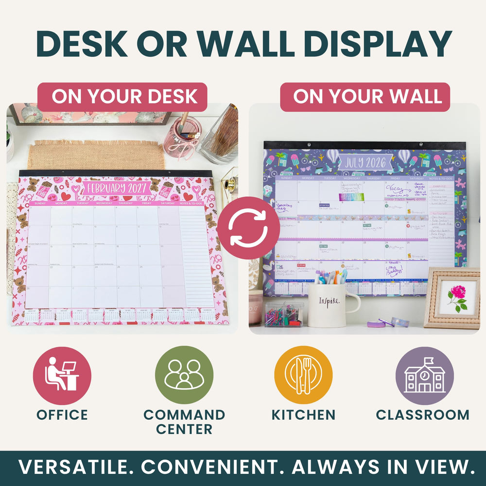 bloom daily planners patrón mensual dibujado a mano que inspira organización