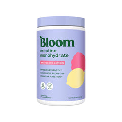 Bloom Nutrition envase frontal del producto mostrando 40 porciones y diseño atractivo