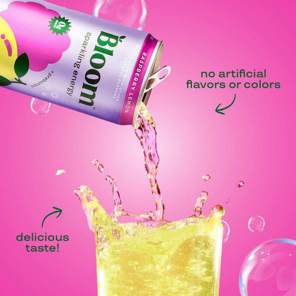 Bloom Nutrition etiqueta con ingredientes visibles y claridad en la formulación