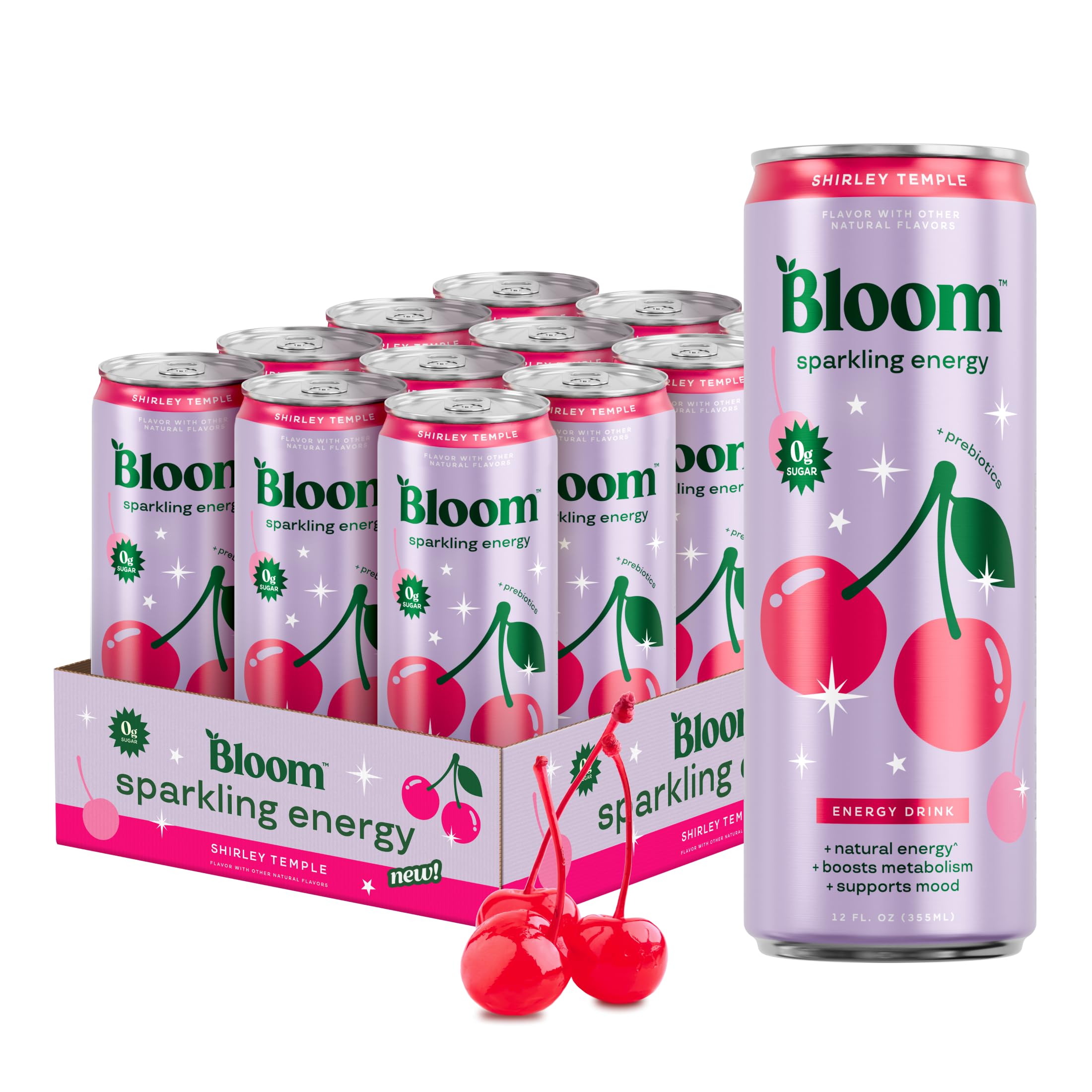 Bloom Nutrition lata frontal mostrando diseño y tamaño con beneficios claros