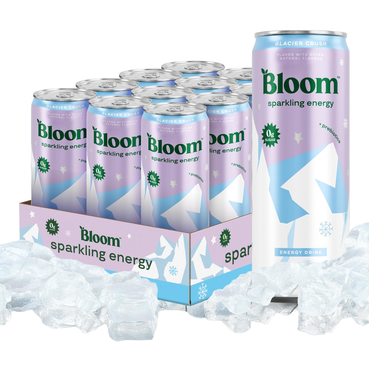 Bloom Nutrition lata frontal mostrando diseño y beneficio energizante