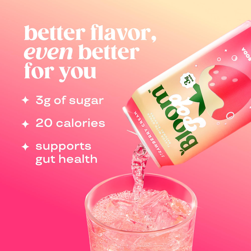 Bloom Nutrition paquete de 12 latas, conveniente para stock y uso diario
