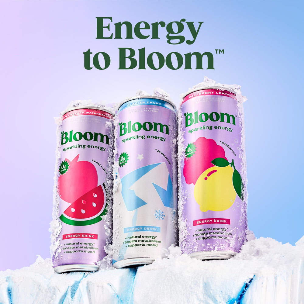 Bloom Nutrition bebida en picnic al aire libre para energía natural durante actividades