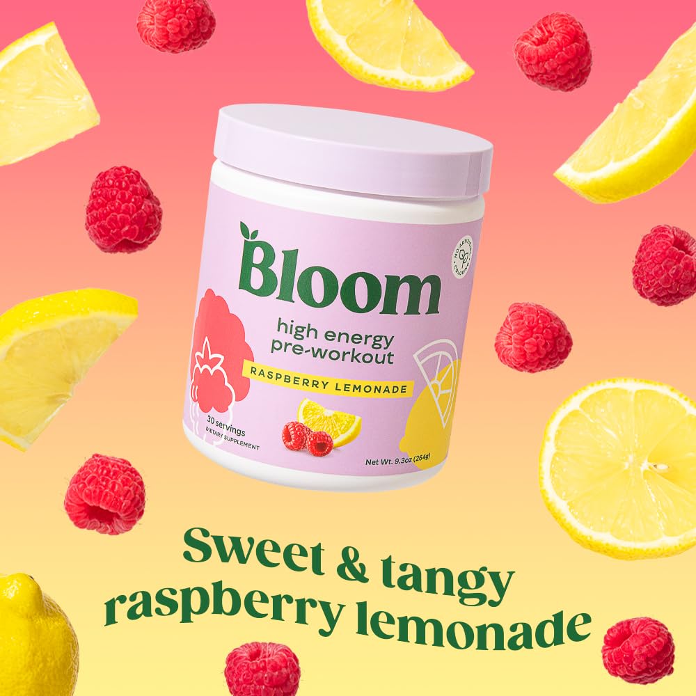 Bloom Nutrition powder scoop close-up, smooth texture for quick mixability benefit