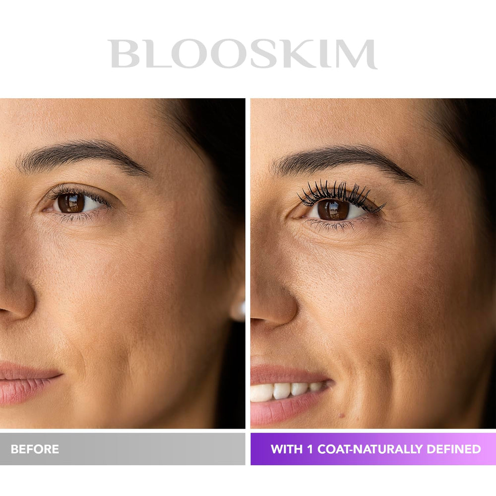 Blooskim aplicación en pestañas para mayor longitud visible