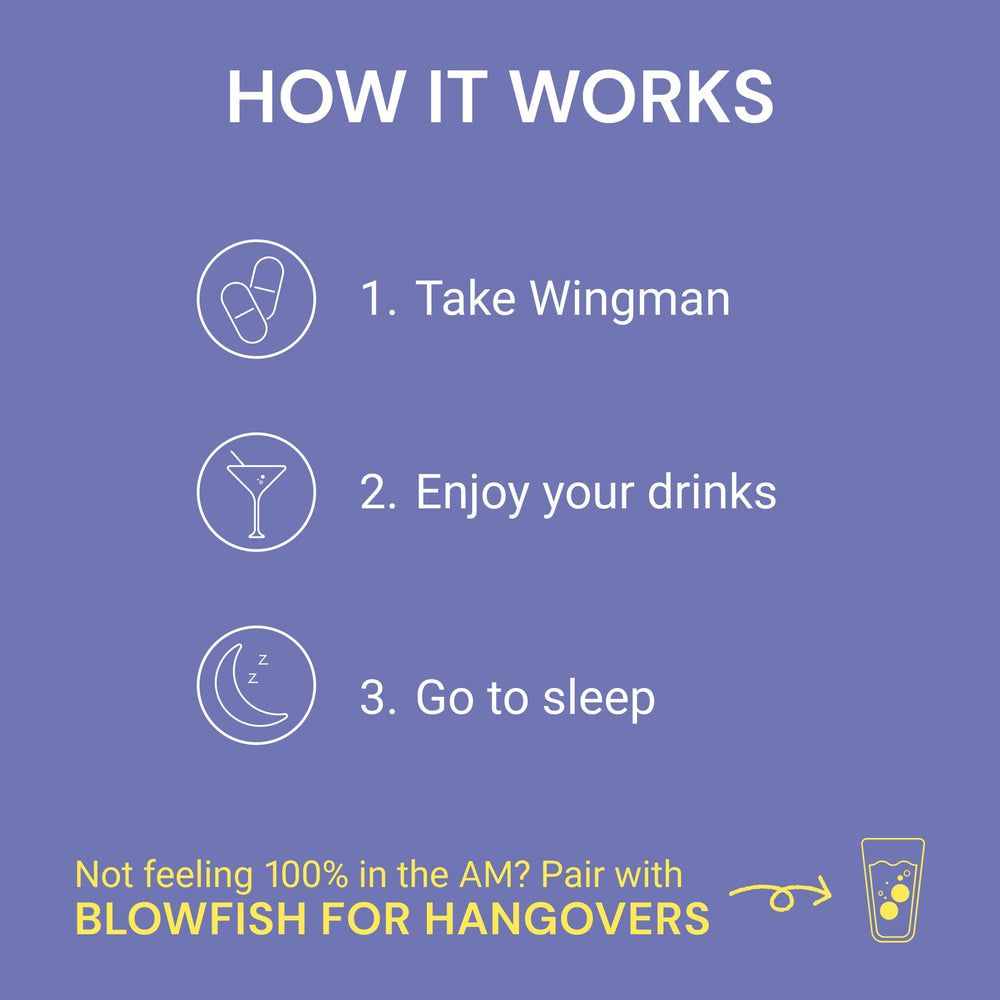 Blowfish Wingman comparación de tamaño en mano para dimensión práctica