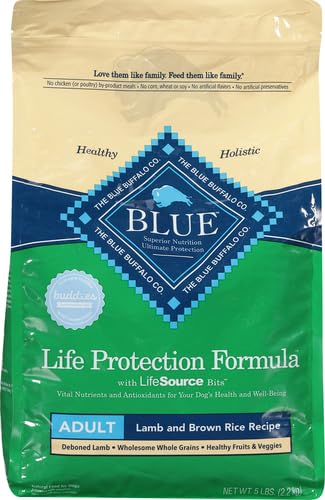 Blue Buffalo empaque con lista de ingredientes naturales visibles