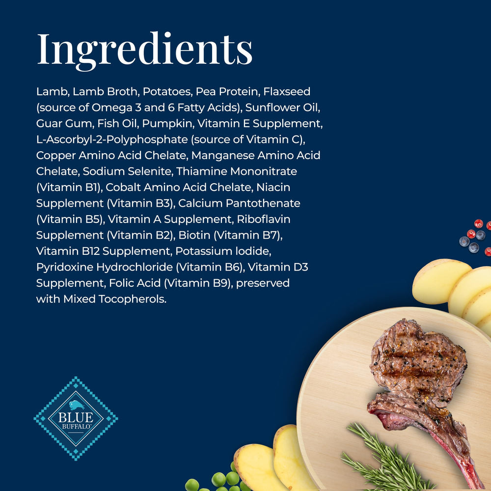 Blue Buffalo escena de hogar mostrando alimentación fácil y práctica