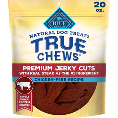 Blue Buffalo frente del empaque mostrando 20 oz y beneficio de carne real