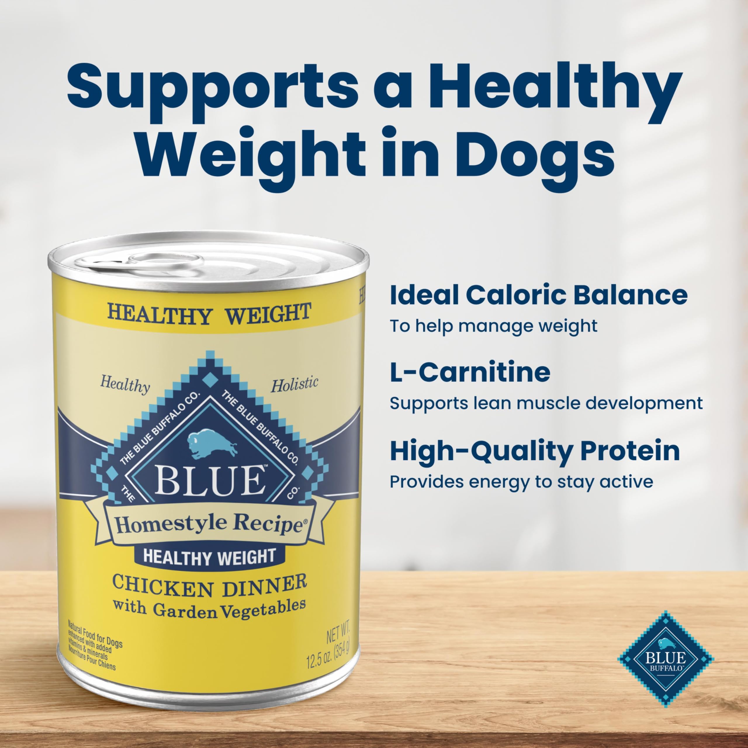Blue Buffalo served in bowl ready to eat for convenient balanced meals