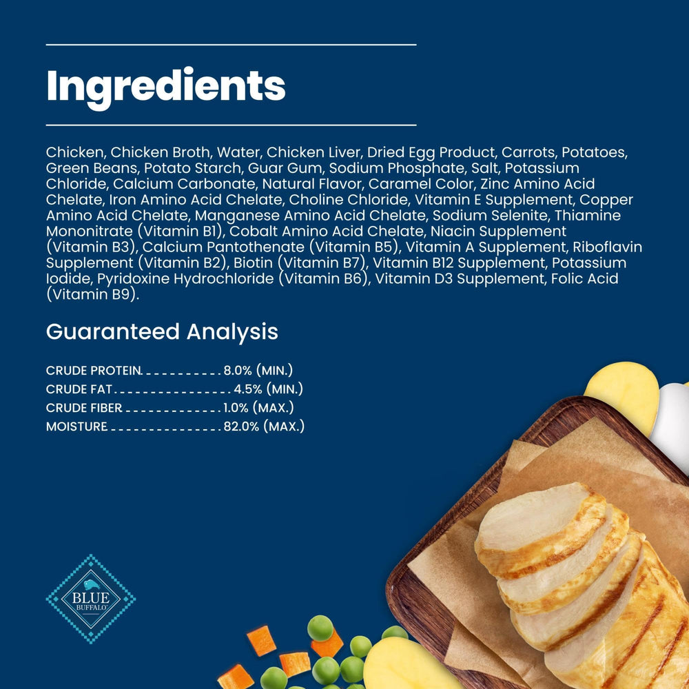 Blue Buffalo mezclado sobre croquetas como topper, beneficio de aumento de humedad
