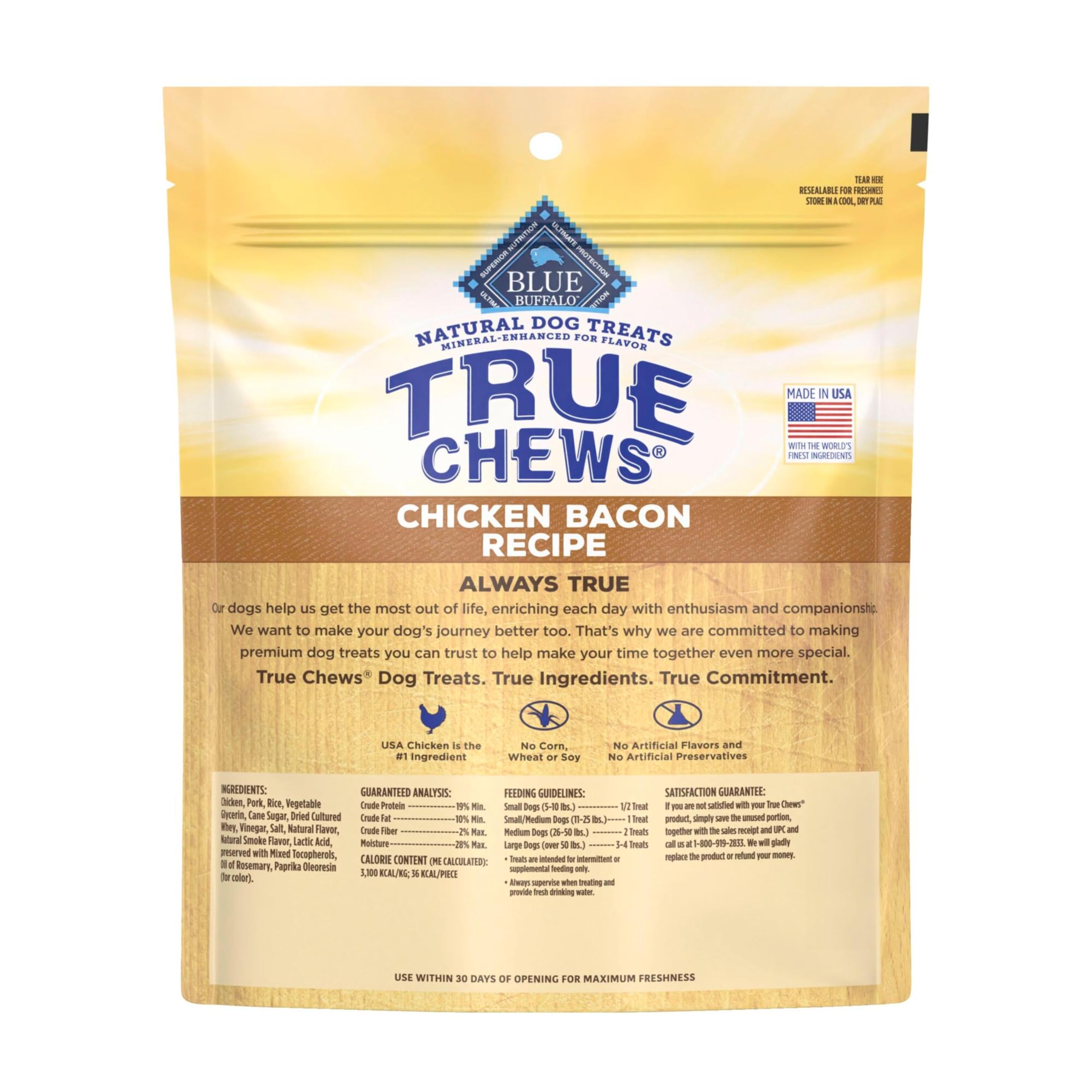 Blue Buffalo close-up of chew texture showing tender interior