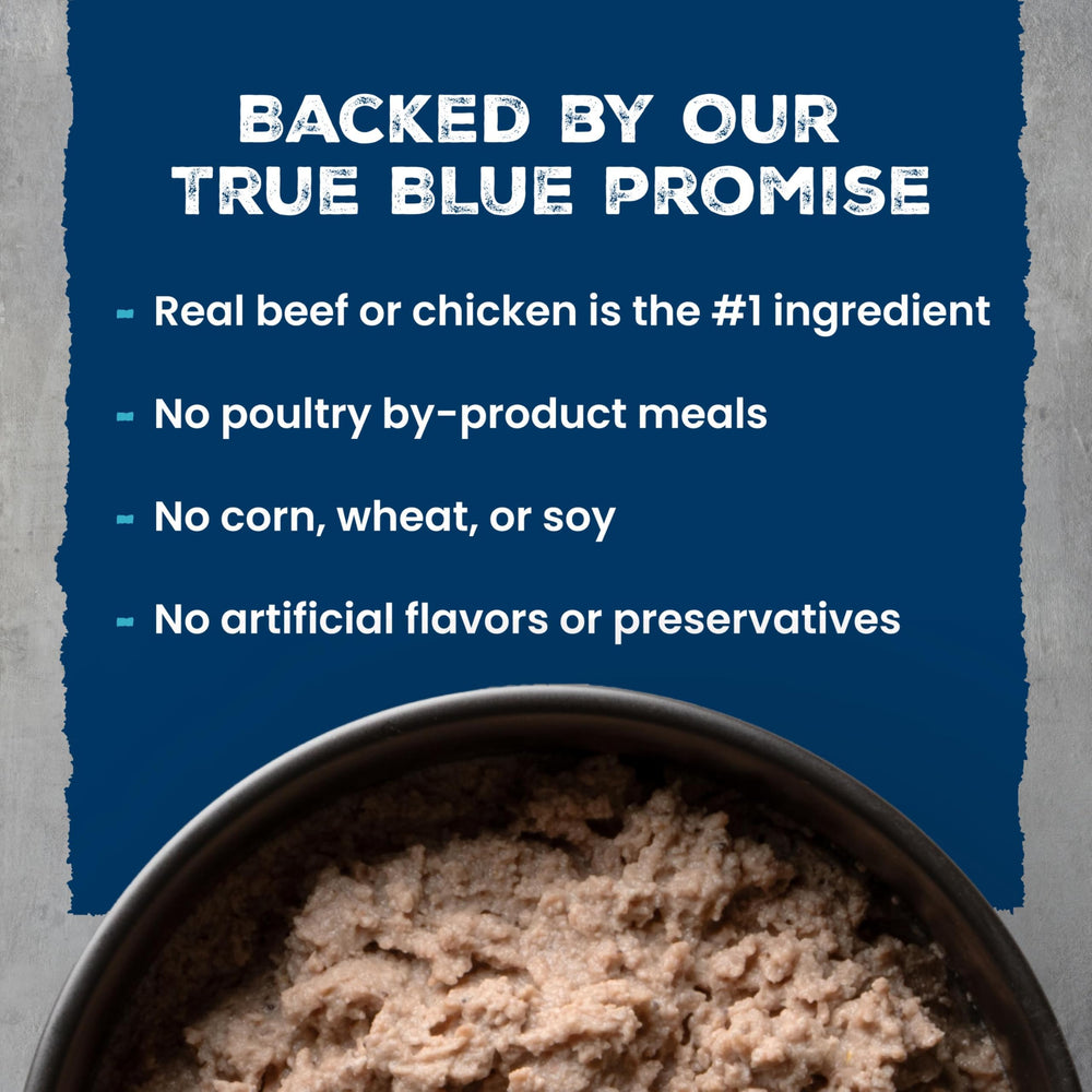 Blue Buffalo mezcla de alimento seco y húmedo para mayor palatabilidad