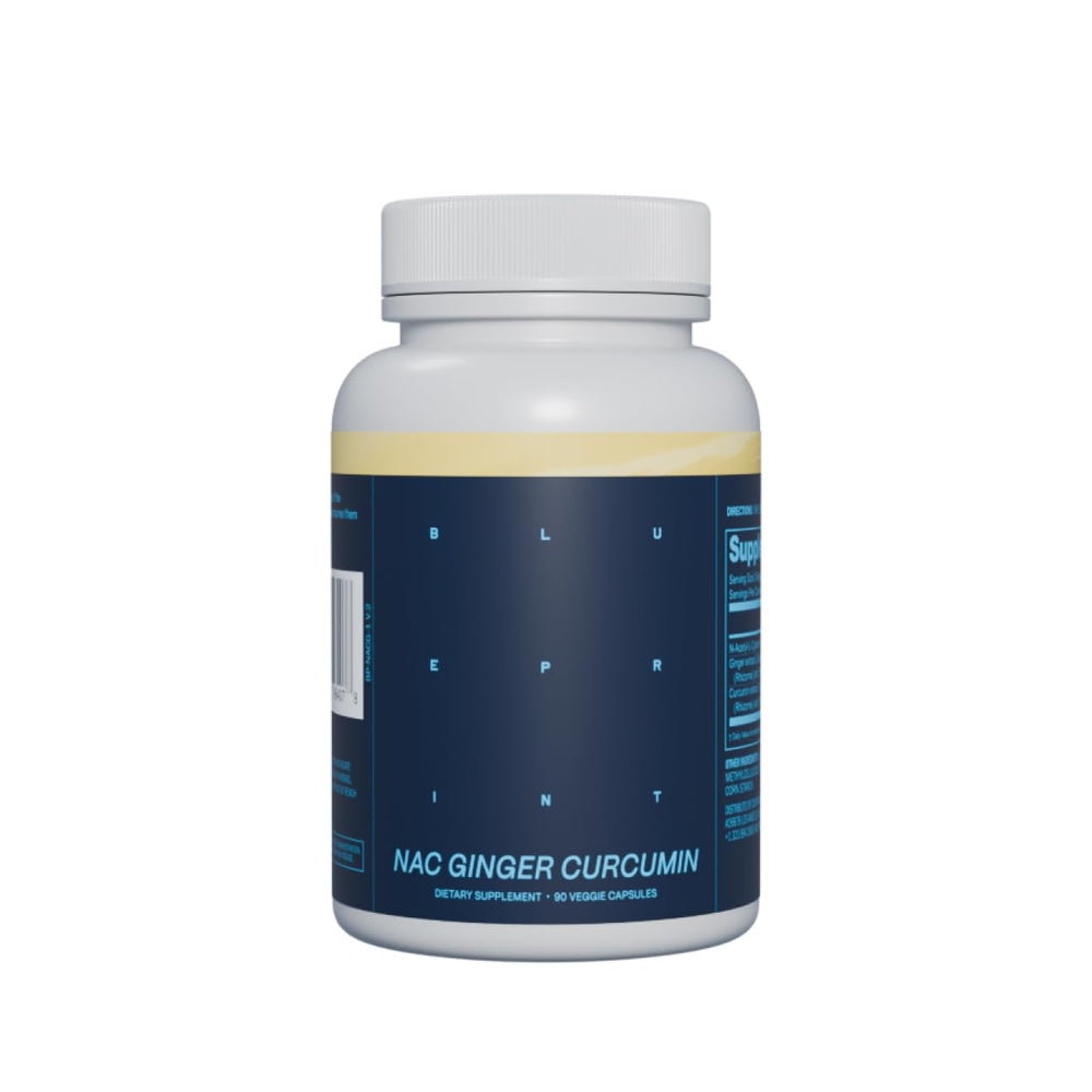 Blueprint Bryan Johnson frontal del envase mostrando la marca y beneficio vegano