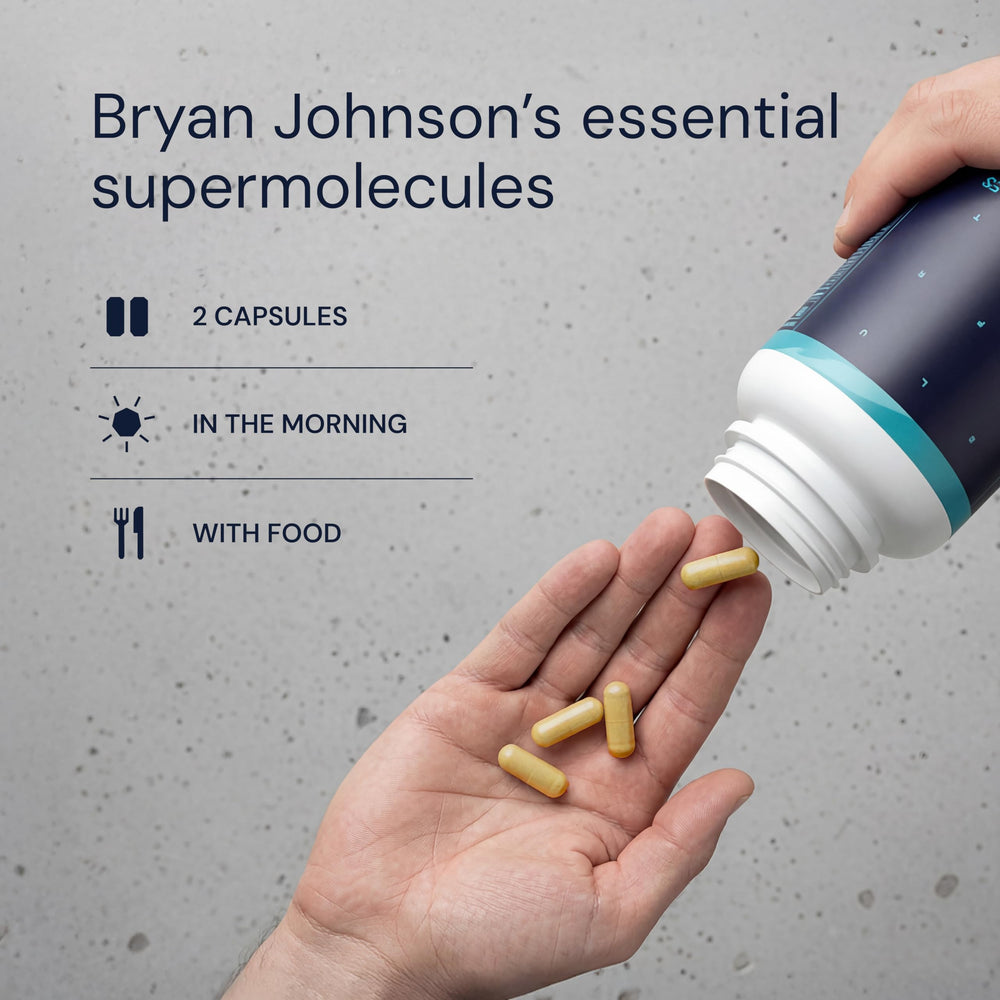 Blueprint Bryan Johnson third-party testing documentation emphasizing verified purity and trust