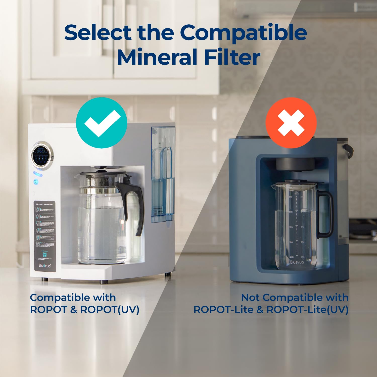 Close-up of Bluevua mineral media granules highlighting texture and consistent mineral blend