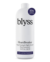 Blyss Heartbreaker front packaging showing product and scent on shelf for premium appeal