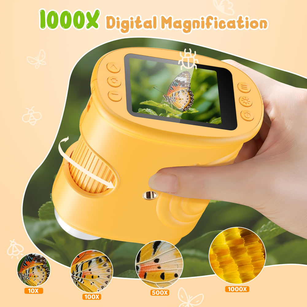 BMDSAE oversized focus dial and control buttons for precise, kid-friendly adjustments